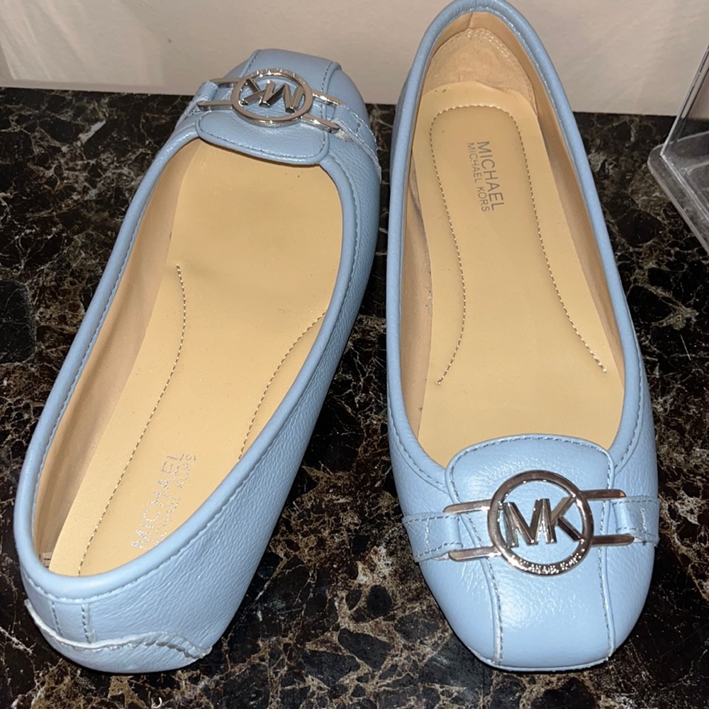 Michael Kors Powder blue flats